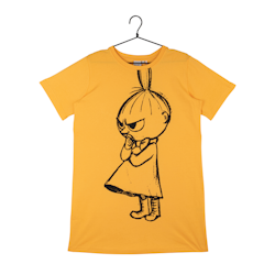 Oversize t-shirt/nattlinne lilla My Mango