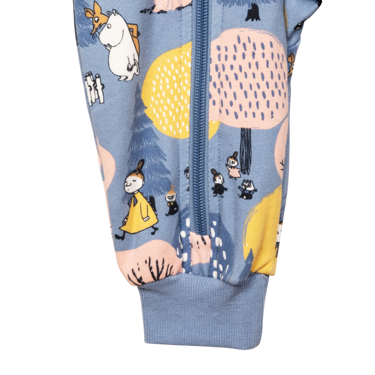 Mumin Skugga Onepiece Baby Blå