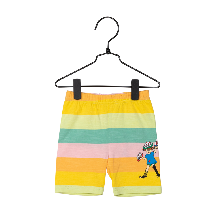 Pippi Regnbåge Shorts - Stl. 92cl