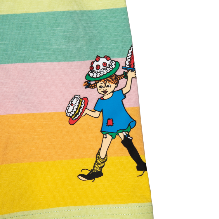 Pippi Regnbåge Shorts - Stl. 92cl