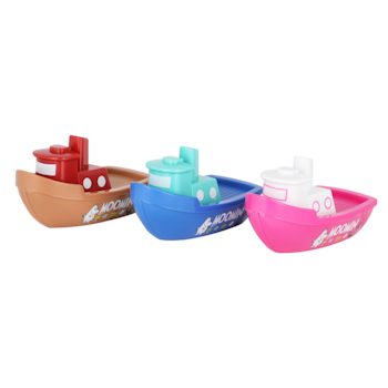 Mumin Båtar i tre färger