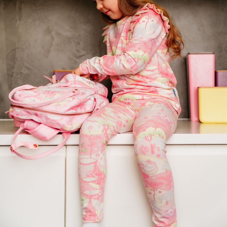 Mumin Drömslott leggings rosa