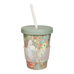 Mumin Smörblomma sugrörsmugg 4,5 dl