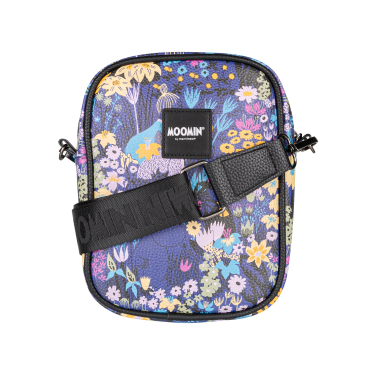 Mumin Vilijonkka Axelväska Smörblomma mörkblå
