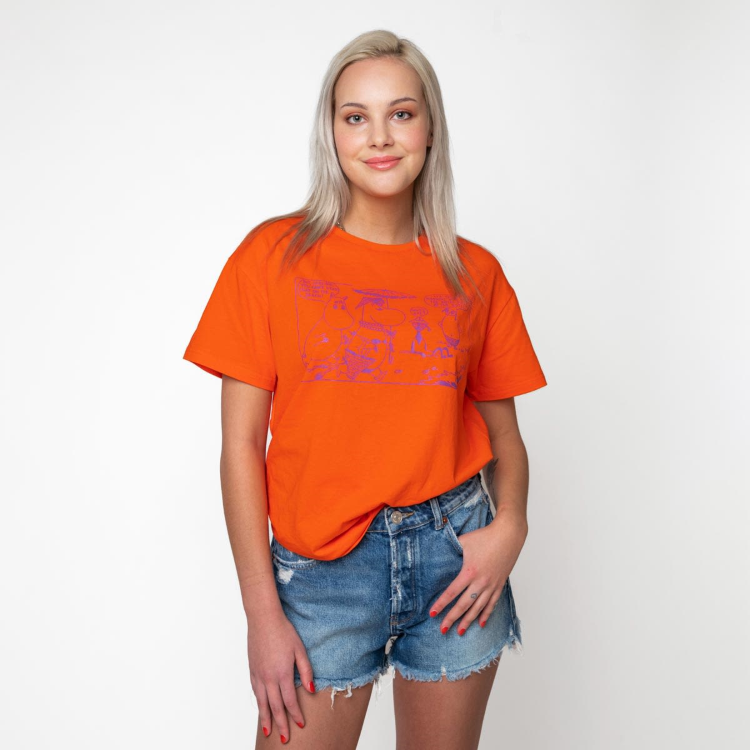 Mumin Saimi-t-shirt Bikini röd