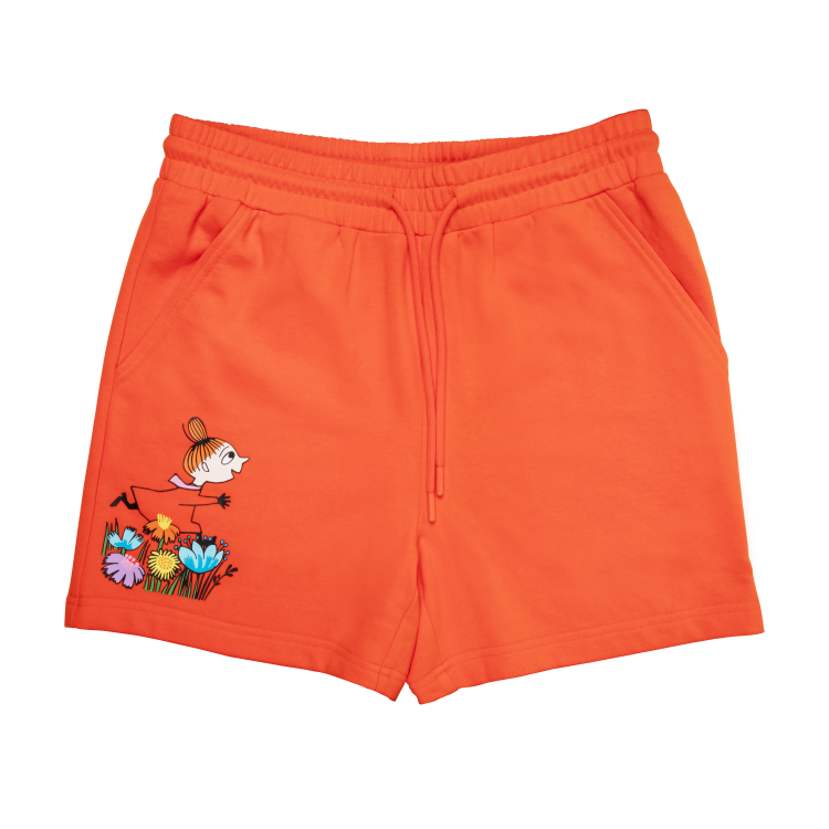 Mumin Lyyli Shorts Lilla My röd