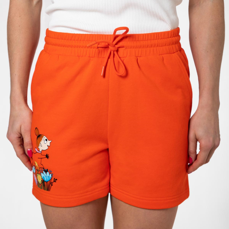 Mumin Lyyli Shorts Lilla My röd