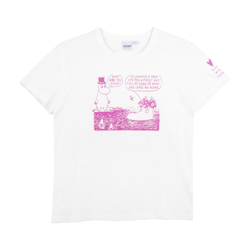 Mumin Saimi-t-shirt Best Mum naturvit
