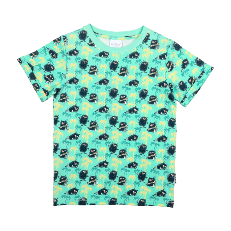 Mumin Palm T-shirt mintgrön