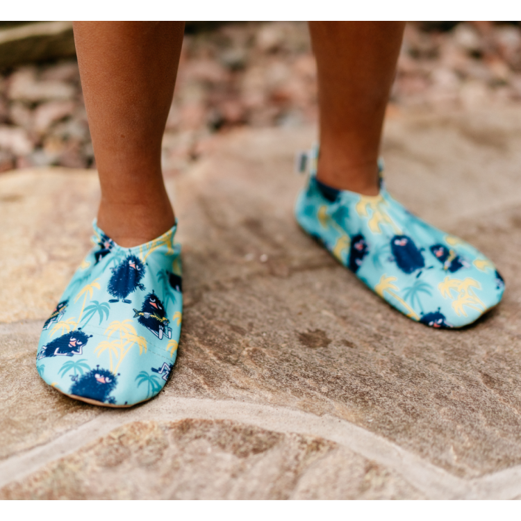 Mumin Palm non-slip toffla mintgrön