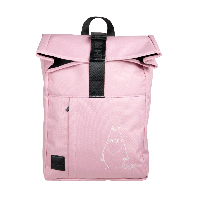 Mumin Hemuli ryggsäck rosa