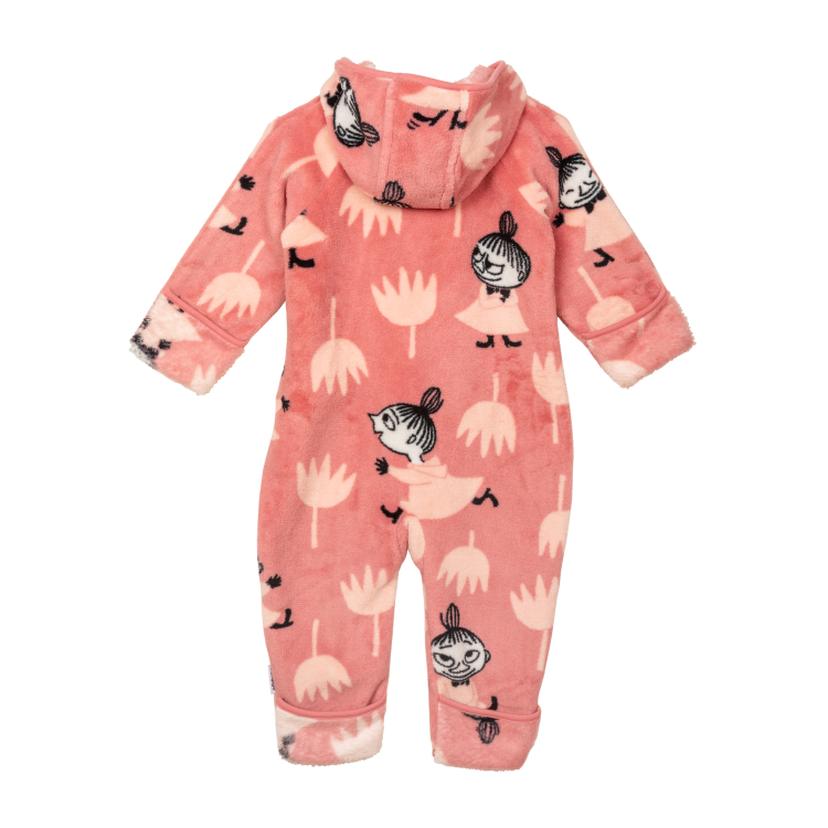 Mumin Tulpaner overall baby rosa