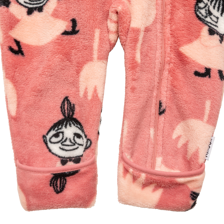 Mumin Tulpaner overall baby rosa