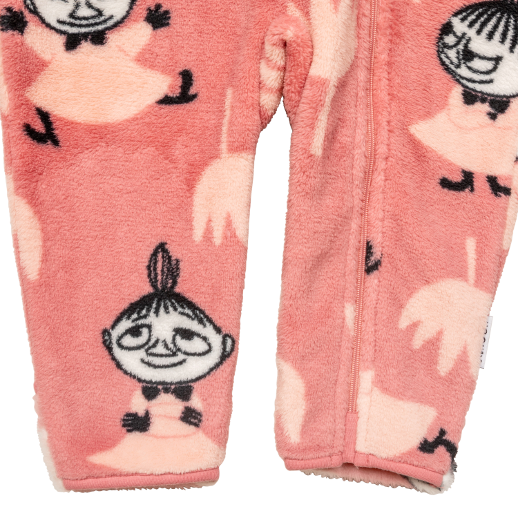 Mumin Tulpaner overall baby rosa
