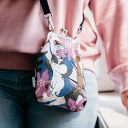 Mumin Vinssi axelväska Söt rosa