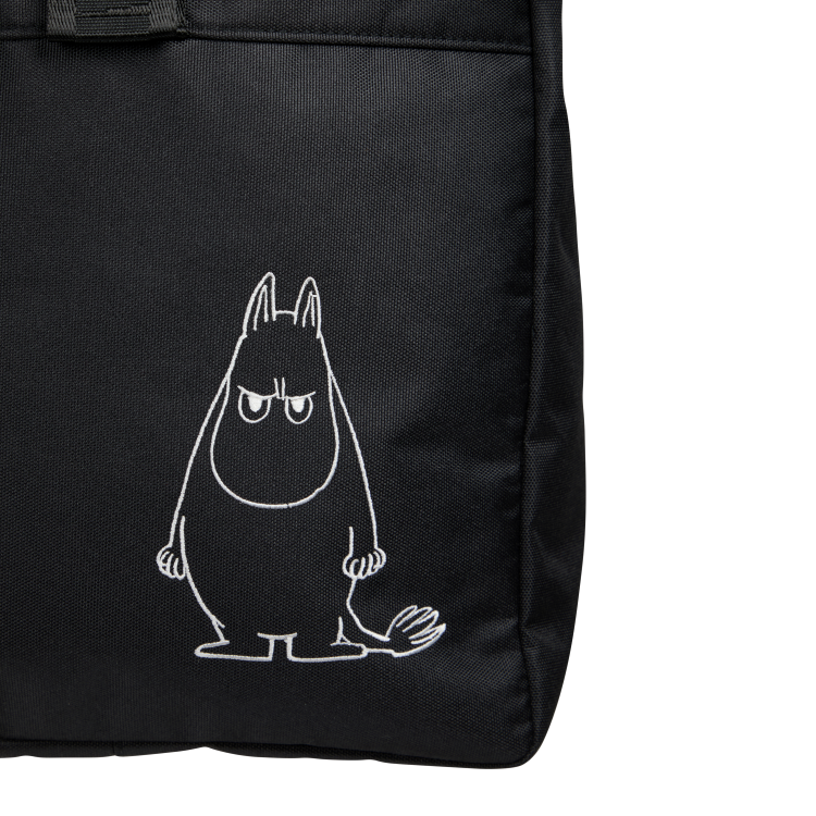 Mumin Hemuli ryggsäck svart