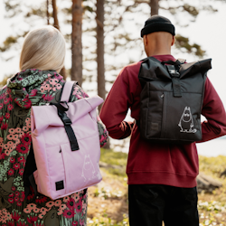 Mumin Hemuli ryggsäck rosa