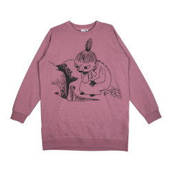 Mumin Viivi sweatshirttunika My lila