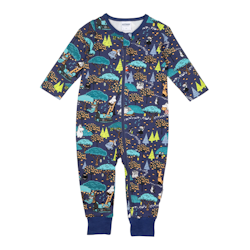 Mumin Skörd pyjamas blå - Stl. 68cl