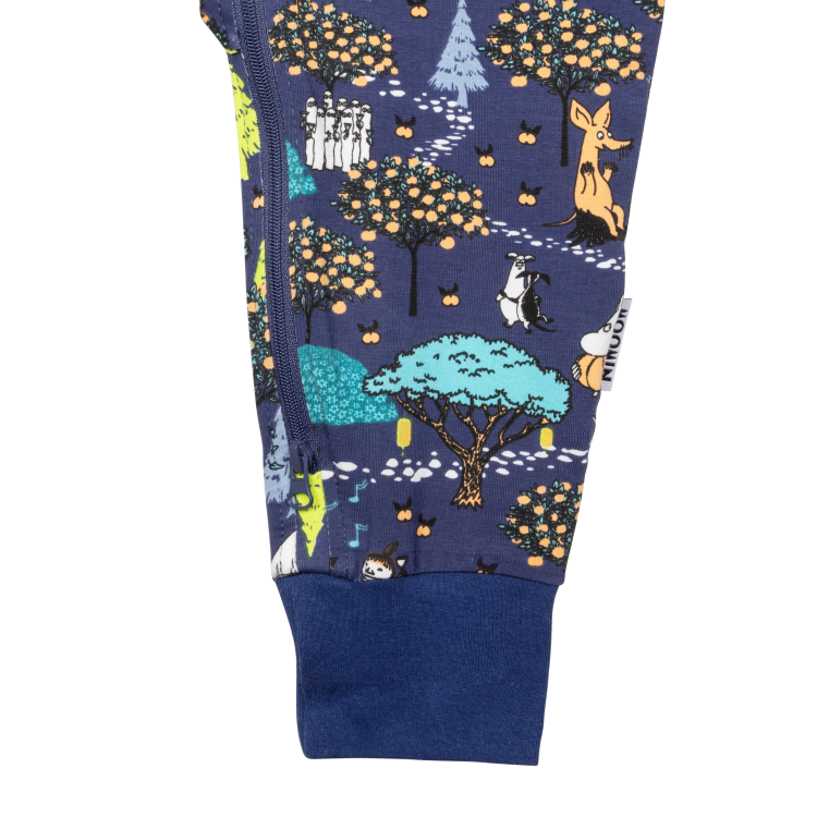 Mumin Skörd pyjamas blå - Stl. 68cl