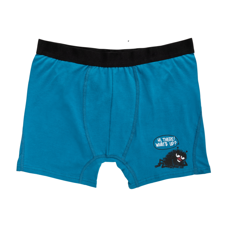 Mumin What´s up boxershorts teal