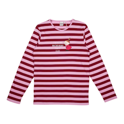 Mumin Kuisma tröja My rand mörkröd