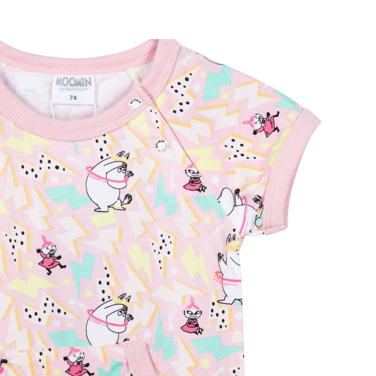 Mumin Dansare playsuit rosa
