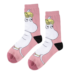Mumin Rosfröken strumpor rosa