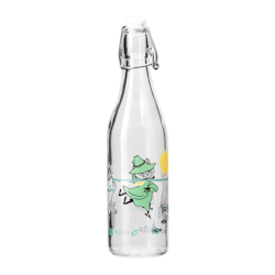 MUURLA - Mumin Glasflaska Roligt i vattnet 0,5 L