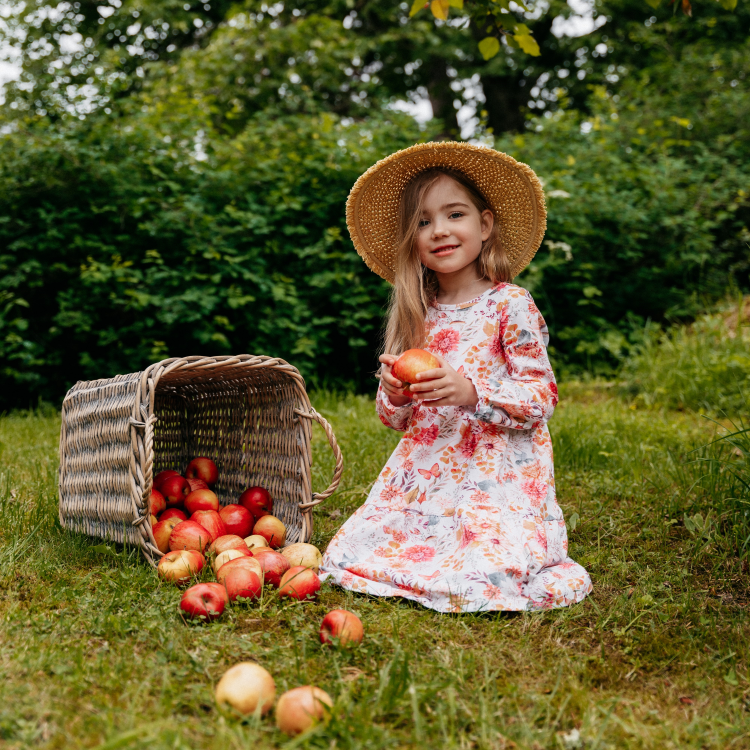 MA-IA Dahlia klänning nvit