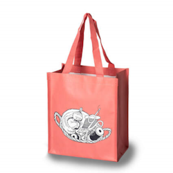 Muminkasse 25x28cm, Lilla My sover