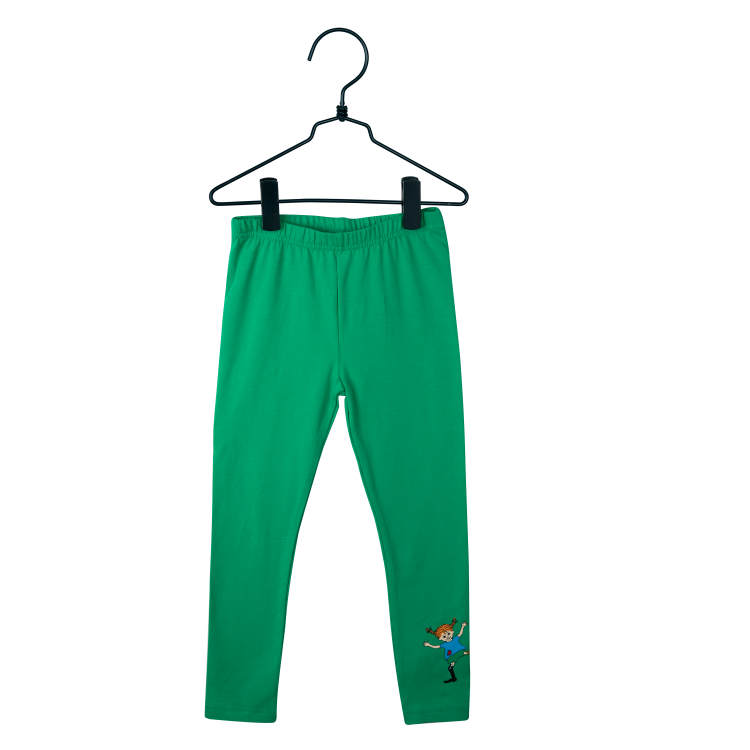 Pippi leggings grön