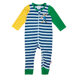 Pippi Tårta pyjamas blå/grön