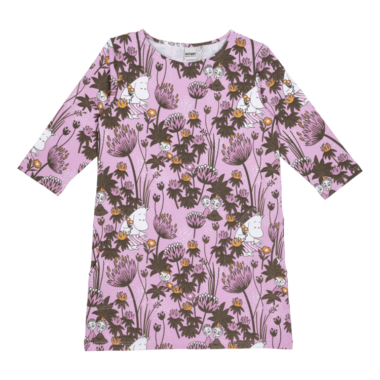 Mumin Hilda tunika Azalea rosa