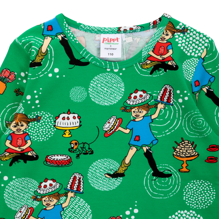 Pippi Kalas tröja grön