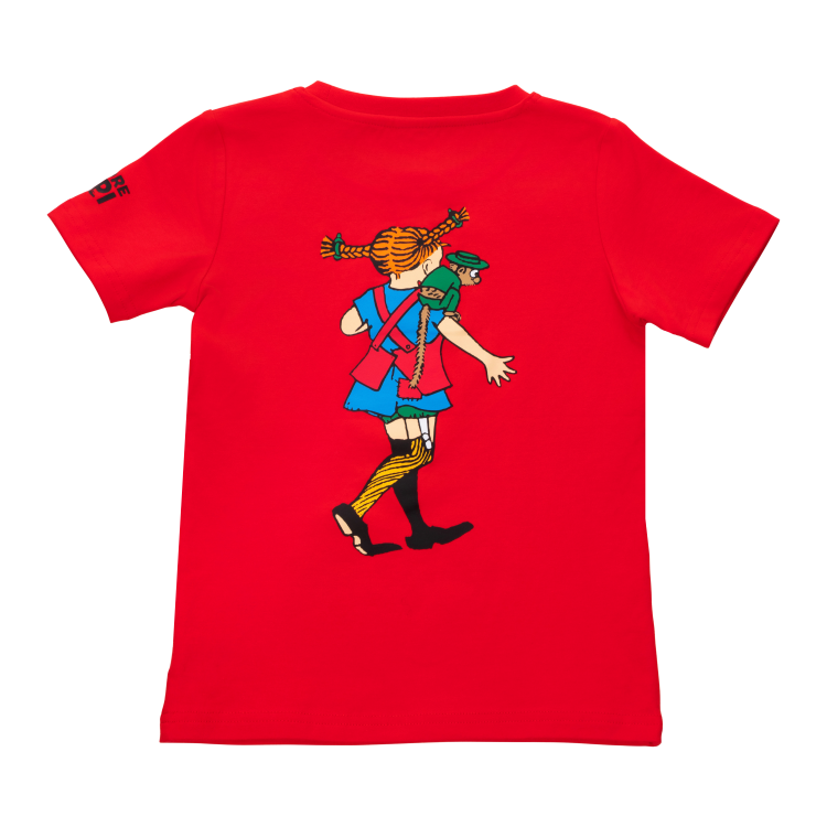 Pippi och Herr Nilsson t-shirt röd