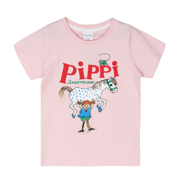 Pippi t-shirt rosa