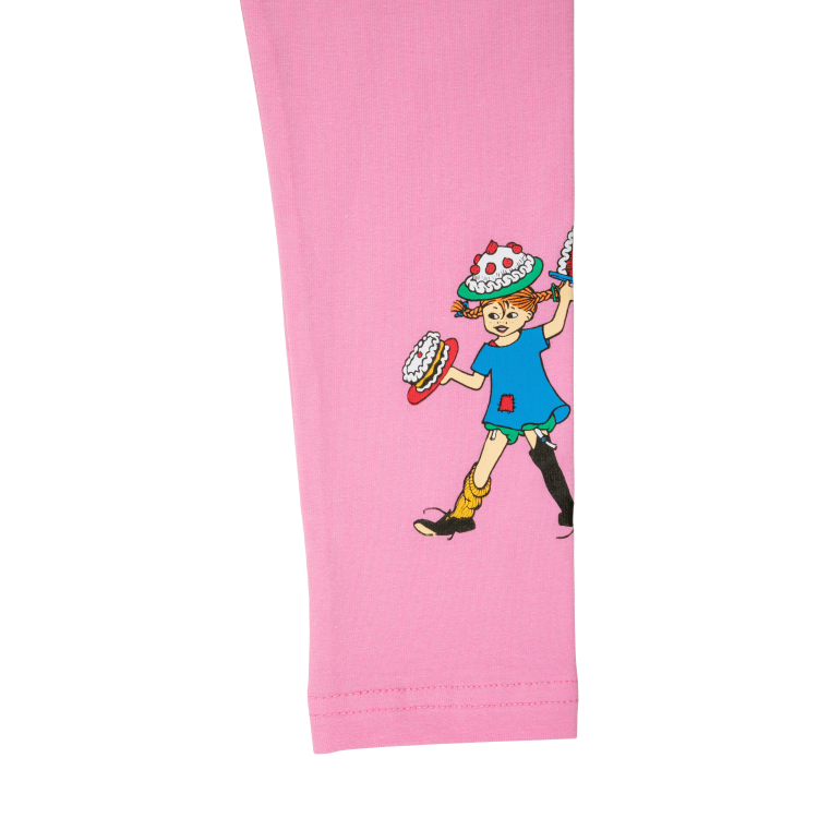Pippi Tårta leggings rosa