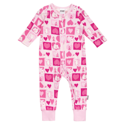 Mumin Älskad pyjamas rosa
