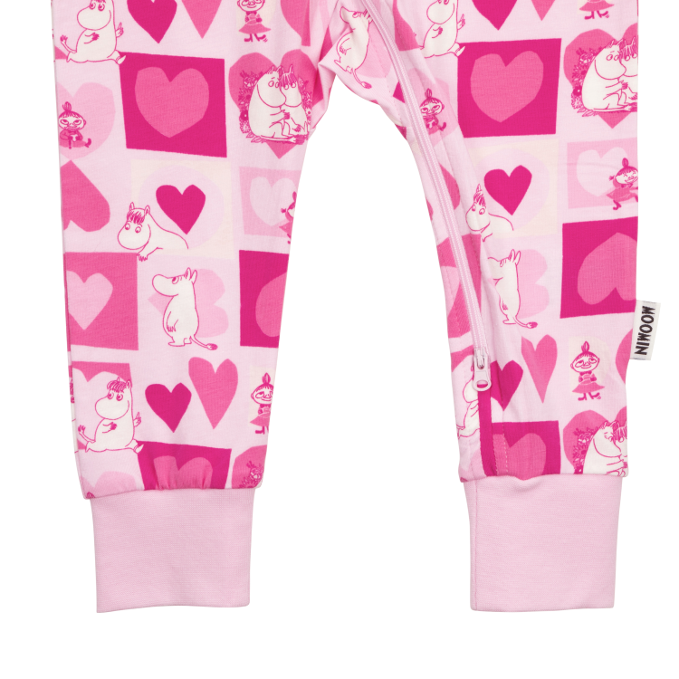 Mumin Älskad pyjamas rosa