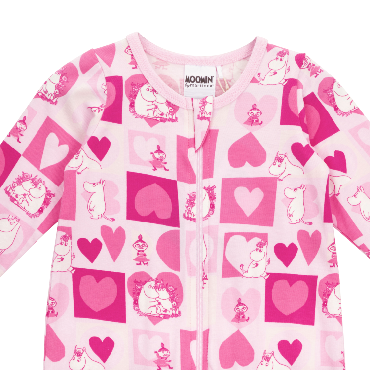 Mumin Älskad pyjamas rosa