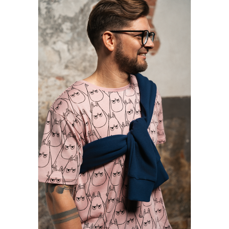 Mumin Alvi t-shirt Ilska rosa