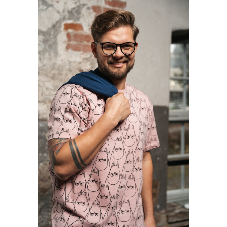 Mumin Alvi t-shirt Ilska rosa
