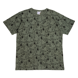 Mumin Alvi t-shirt Fundering grön