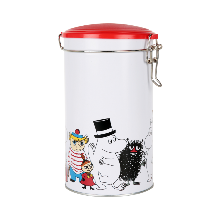Mumin Figurer rund välling/kaffeburk