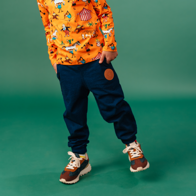 Pippi Collegebyxa Denim - Stl. 92cl