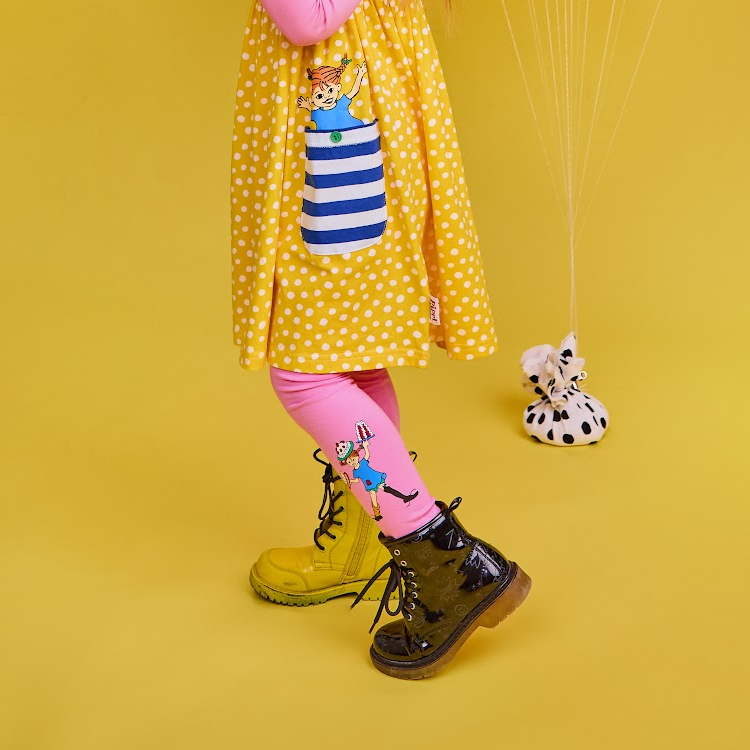 Pippi Tårta leggings rosa