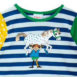 Pippi Starka tröja blå/grön