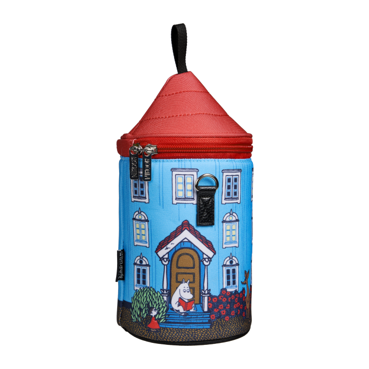 Mumin Axelväska Muminhuset blå