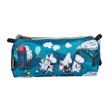 Mumin Ruttu pennfodral Gård teal